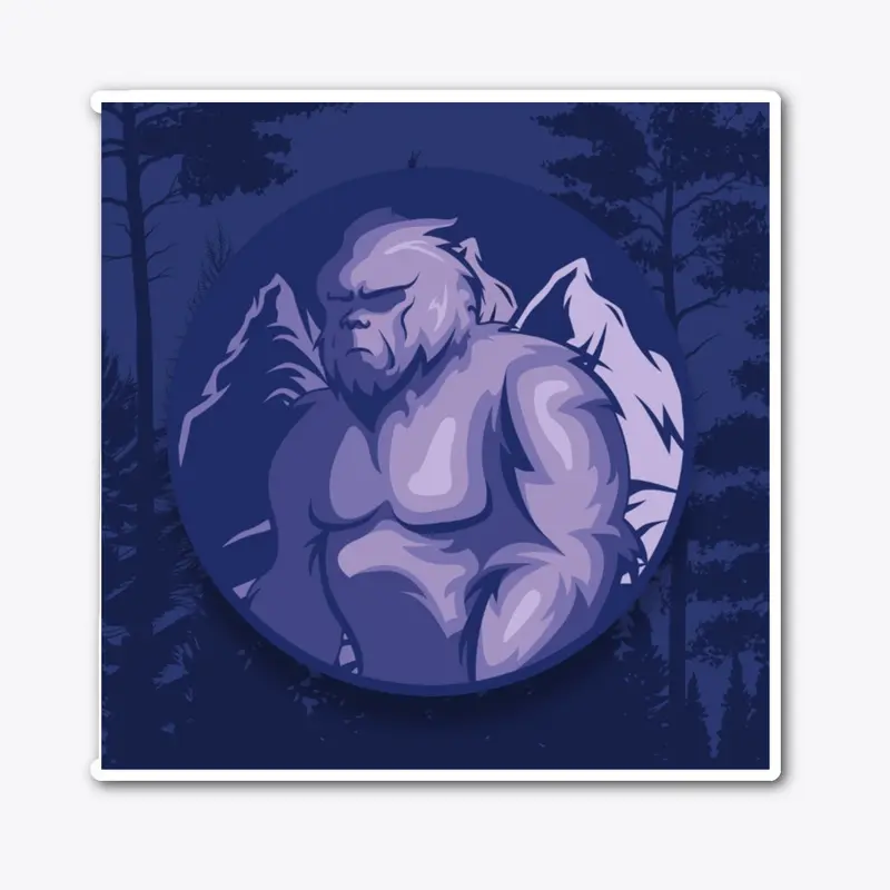 Bigfoot -  Die Cut Sticker 