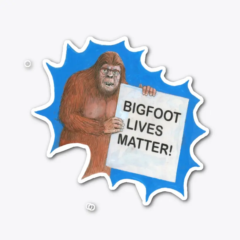 Bigfoot -Die Cut Sticker